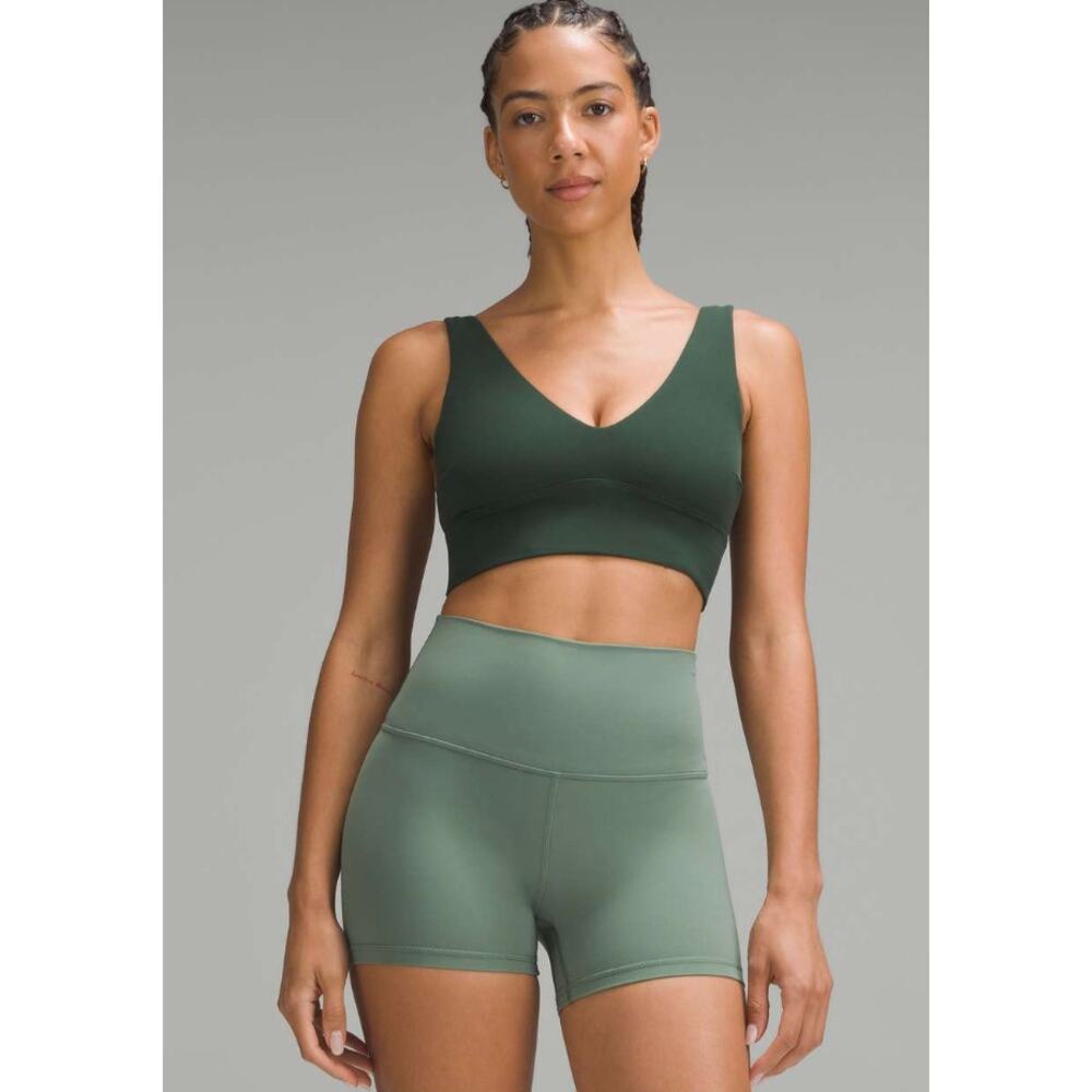 NWT Lululemon Align V-Neck Bra *Light Support, C/D Cup Size 4